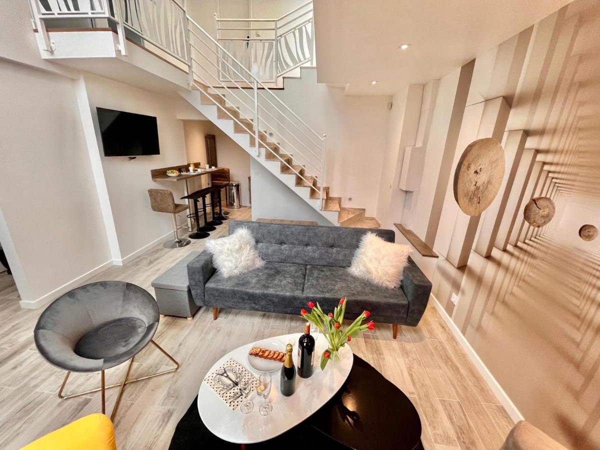 Duplex Design 6P - Acces Jardin Et Parking Gratuit Villa Malakoff Kültér fotó